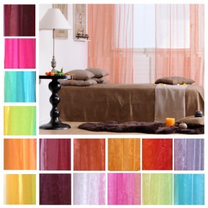 Tab Top Organza Voile Curtain €8.50