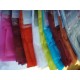 Tab Top Organza Voile Curtain 140 x 240cm