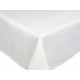 White Round & Rectangulare Fabric Tablecloths