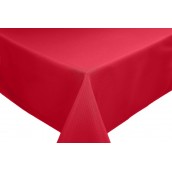 Red Round & Rectangulare Fabric Tablecloths