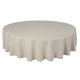 Ivory Round & Rectangulare Fabric Tablecloths