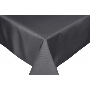Grey dark Round & Rectangulare Fabric Tablecloths