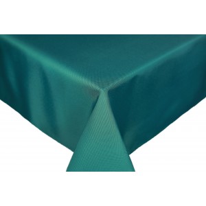 Teal Round & Rectangulare Fabric Tablecloths