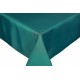 White Round & Rectangulare Fabric Tablecloths