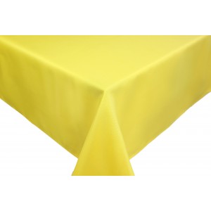 Yellow Round & Rectangulare Fabric Tablecloths