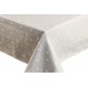 Beige Grey Stars Oilclothes PVC Tableclothes