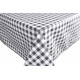 Green Checkers Oilclothes PVC Tableclothes