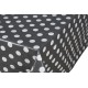 Yellow Polka Dot Oilclothes PVC Tableclothes